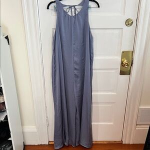 LUSH Sleeveless Blue jumpsuit